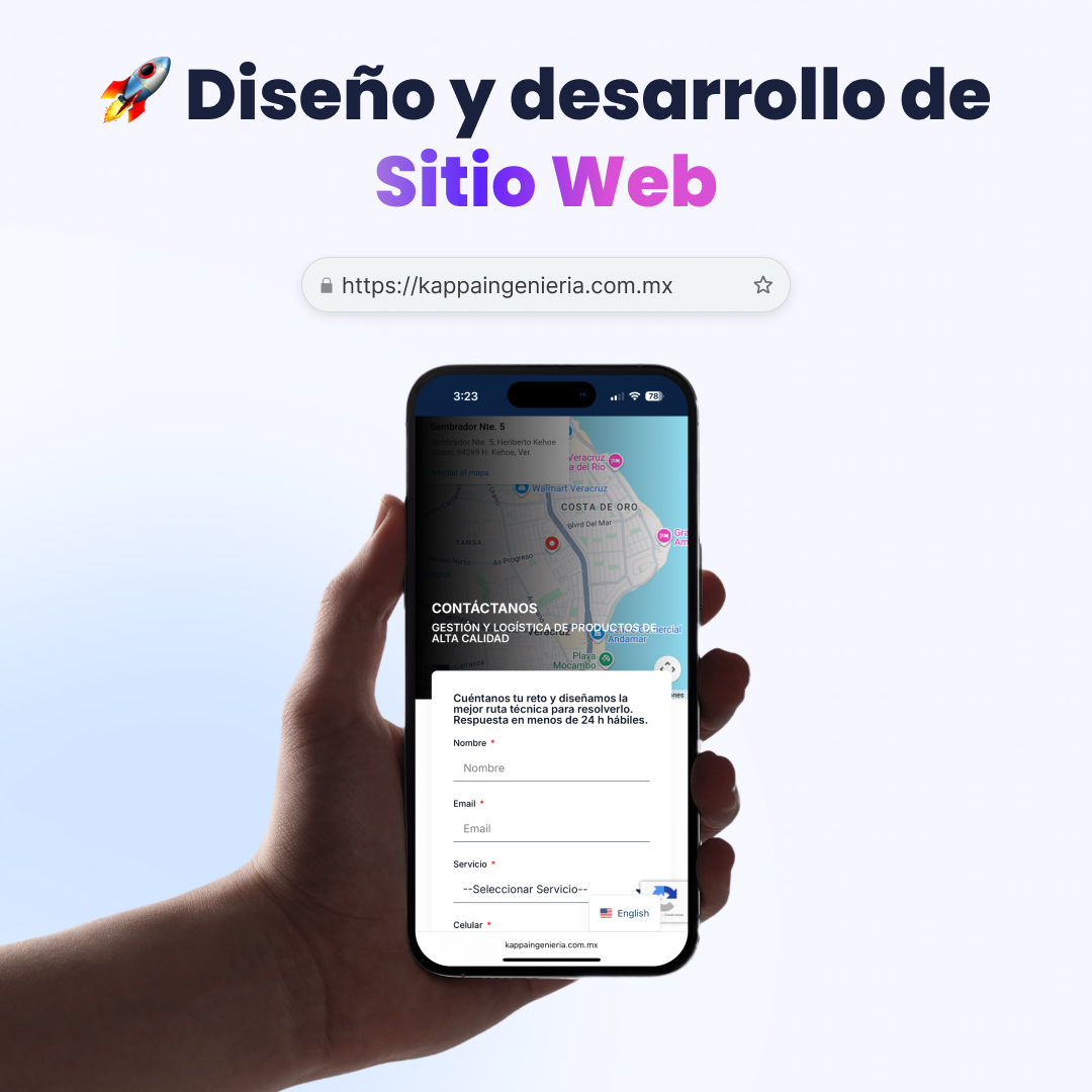 Portafolio Kappa Ingeniería, Desarrollo Web Veracruz