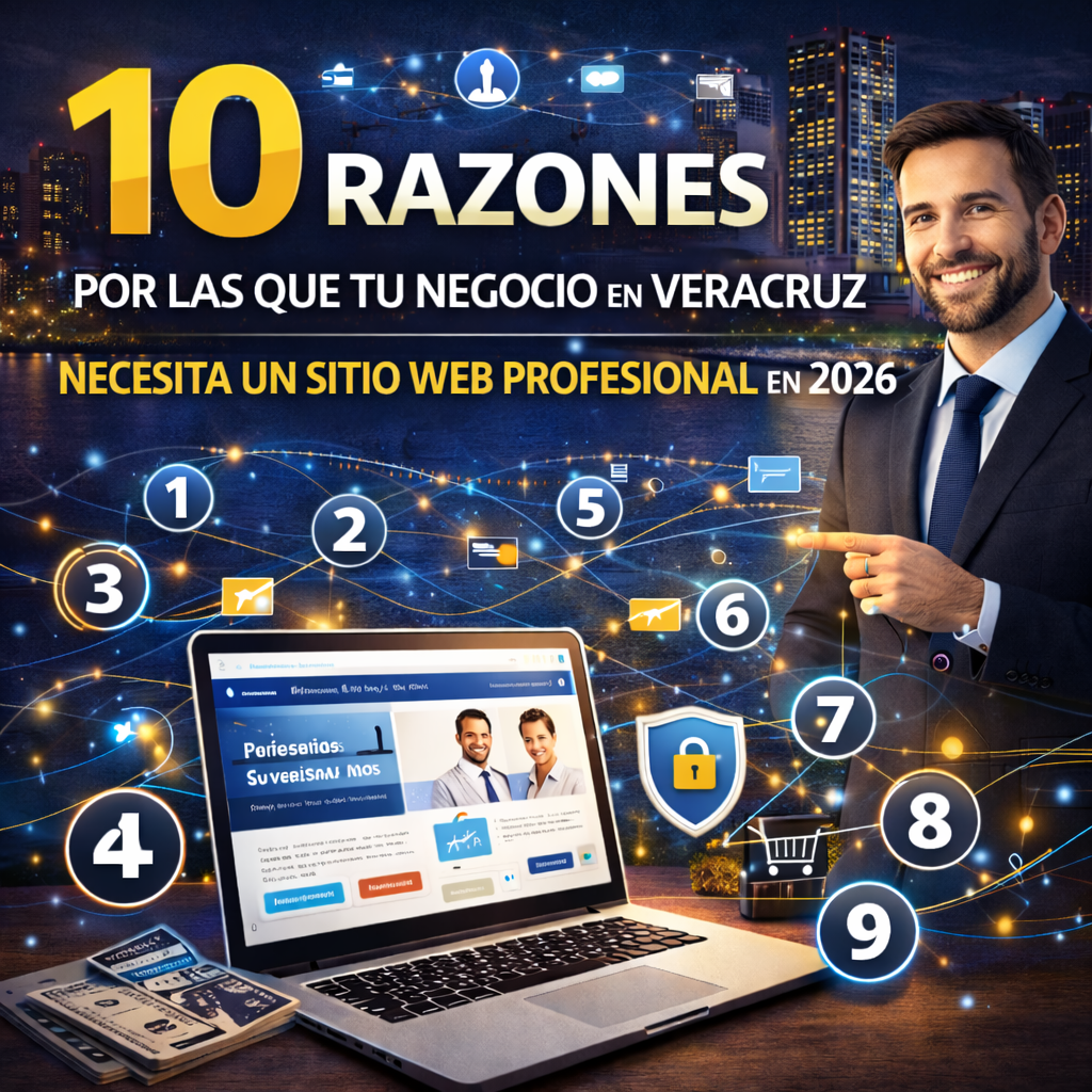 10 Razones por las que tu Negocio en Veracruz Necesita un Sitio Web Profesional en 2026