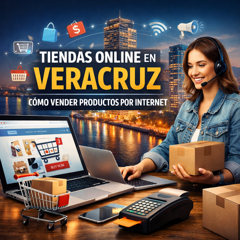 Tiendas online en Veracruz: cómo vender productos por internet y dominar el mercado digital local
