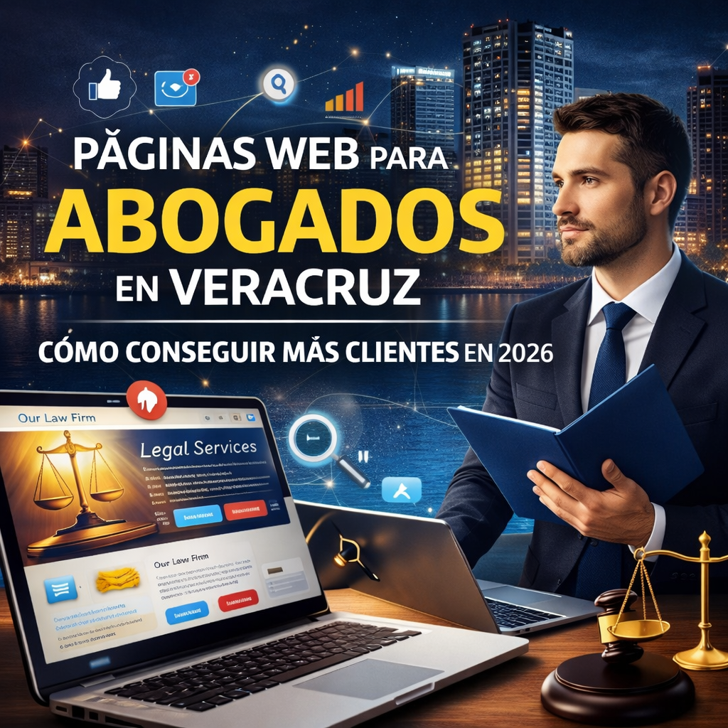 Páginas Web para Abogados en Veracruz: Cómo Conseguir Más Clientes en 2026